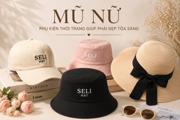 các loại nón thời trang nữ