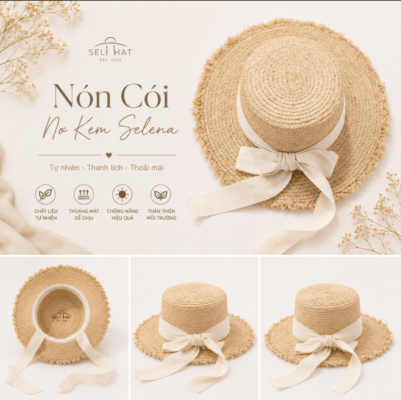 mũ phong cách hiện đại